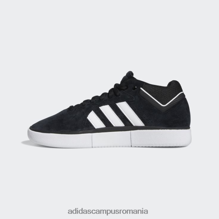adidas campus romania pantofi Tyshawn albi bărbați alb negru J266N219752