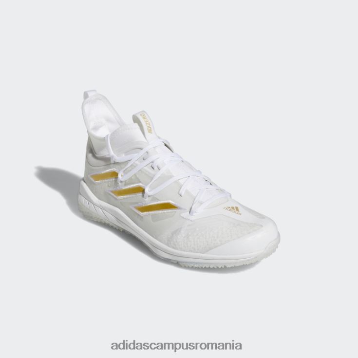 adidas campus romania pantofi adidas albi adizero afterburner nwv turf bărbați alb/auriu metalic J266N219653