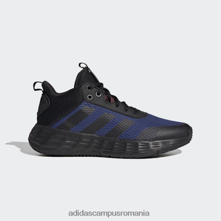 adidas campus romania pantofi adidas negri ownthegame 2.0 lightmotion sport baschet mijlocii bărbați negru/carbon/albastru victorie J266N219485