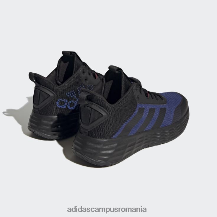 adidas campus romania pantofi adidas negri ownthegame 2.0 lightmotion sport baschet mijlocii bărbați negru/carbon/albastru victorie J266N219485