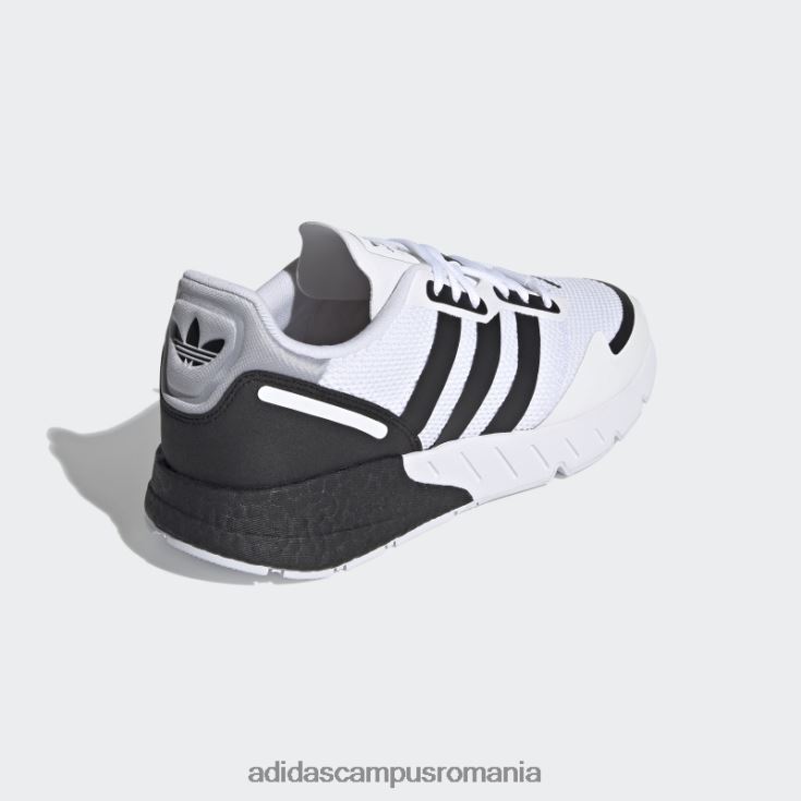 adidas campus romania pantofi albi zx 1k boost bărbați alb/negru/argintiu J266N219378