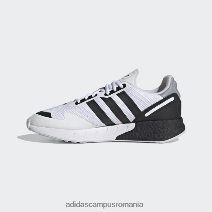 adidas campus romania pantofi albi zx 1k boost bărbați alb/negru/argintiu J266N219378