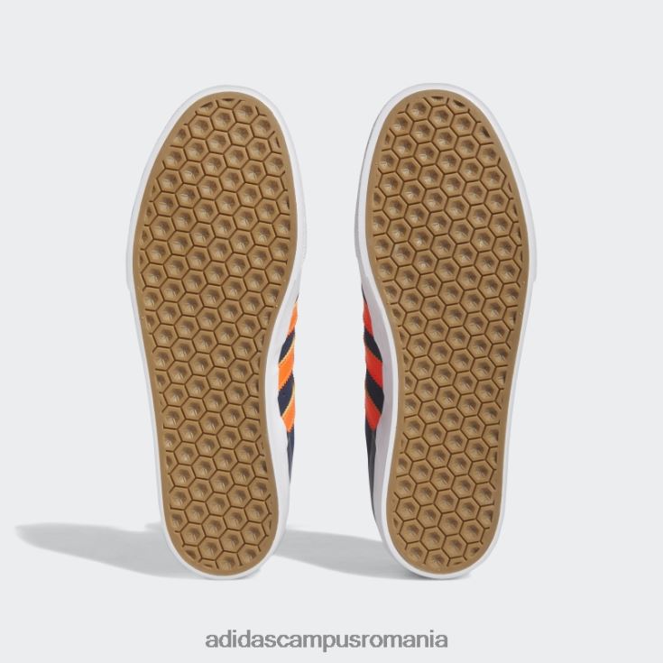 adidas campus romania pantofi busenitz vulc 2 bleumarin bărbați bleumarin/portocaliu/auriu metalic J266N219483