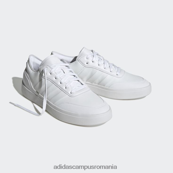 adidas campus romania pantofi court revival albi bărbați alb J266N219694