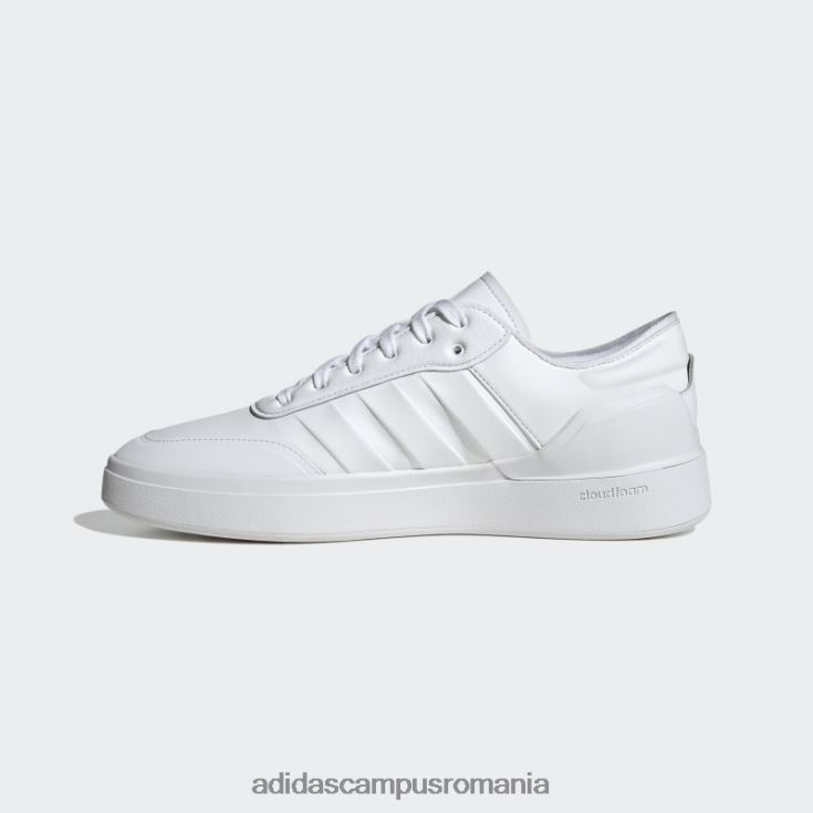 adidas campus romania pantofi court revival albi bărbați alb J266N219694
