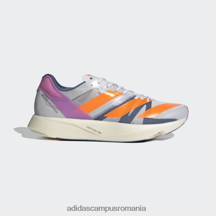 adidas campus romania pantofi de alergare dash grey adizero takumi sen 8 adidas bărbați liniuță gri/portocaliu/liliac J266N219689
