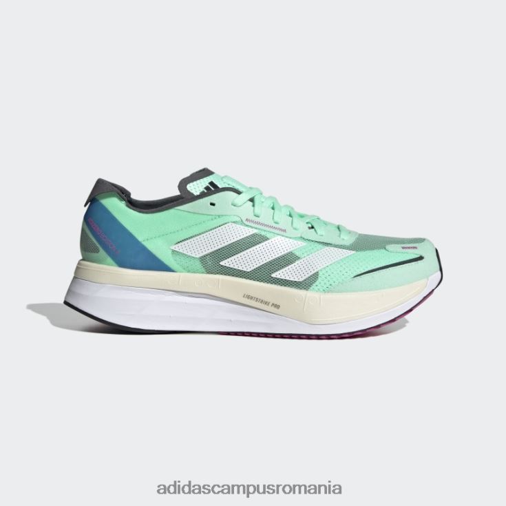 adidas campus romania pantofi de alergare mint adizero boston 11 bărbați menta/alb J266N219786