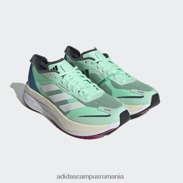 adidas campus romania pantofi de alergare mint adizero boston 11 bărbați menta/alb J266N219786