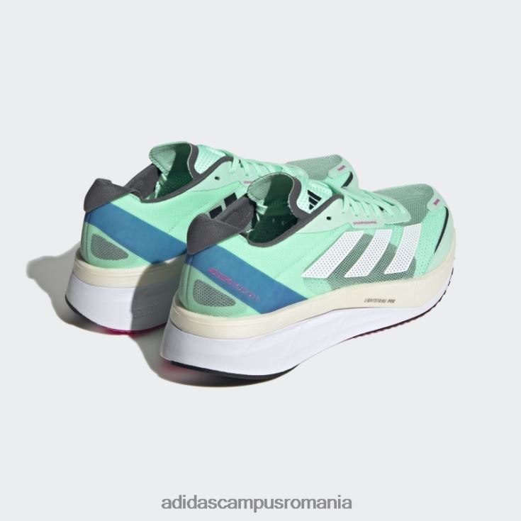 adidas campus romania pantofi de alergare mint adizero boston 11 bărbați menta/alb J266N219786