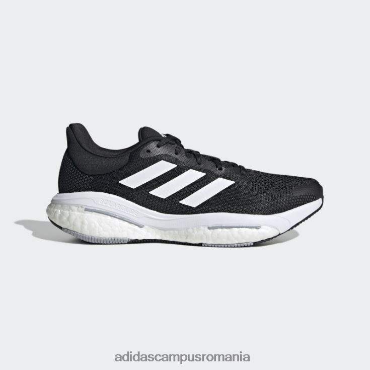 adidas campus romania pantofi de alergare negri solar glide 5 largi bărbați negru/alb/gri J266N219678