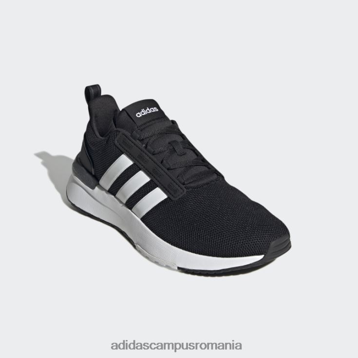 adidas campus romania pantofi de alergare racer tr21 wide negri bărbați alb negru J266N219753