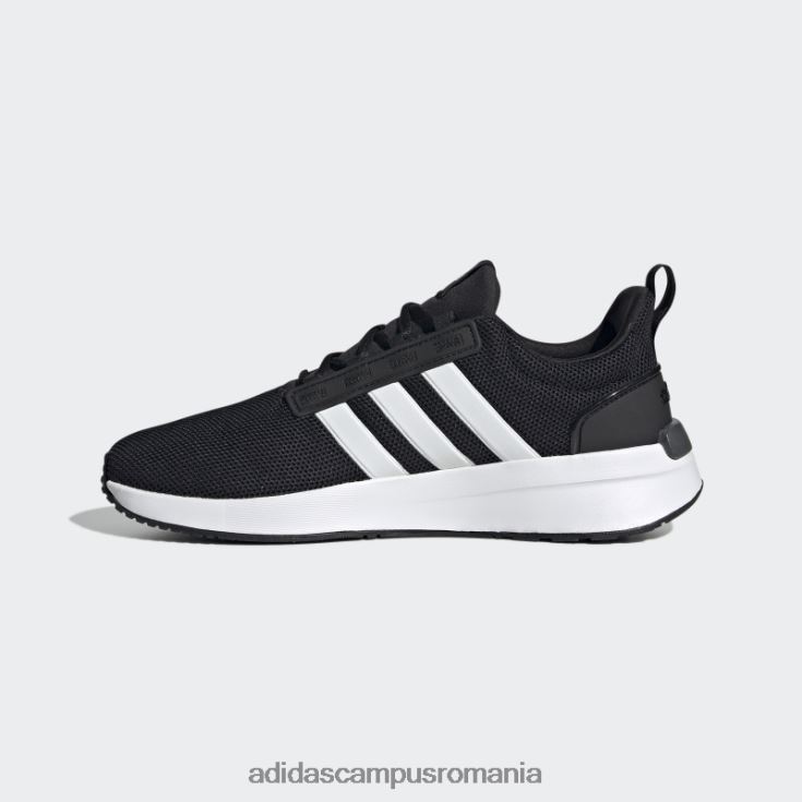 adidas campus romania pantofi de alergare racer tr21 wide negri bărbați alb negru J266N219753