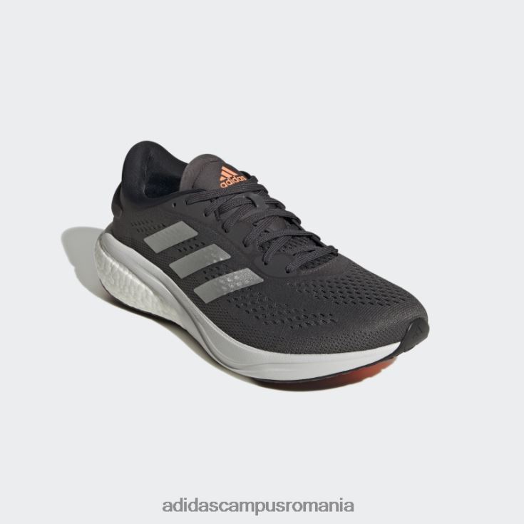 adidas campus romania pantofi de alergare supernova 2 gri bărbați gri/argintiu/portocaliu fascicul J266N219382