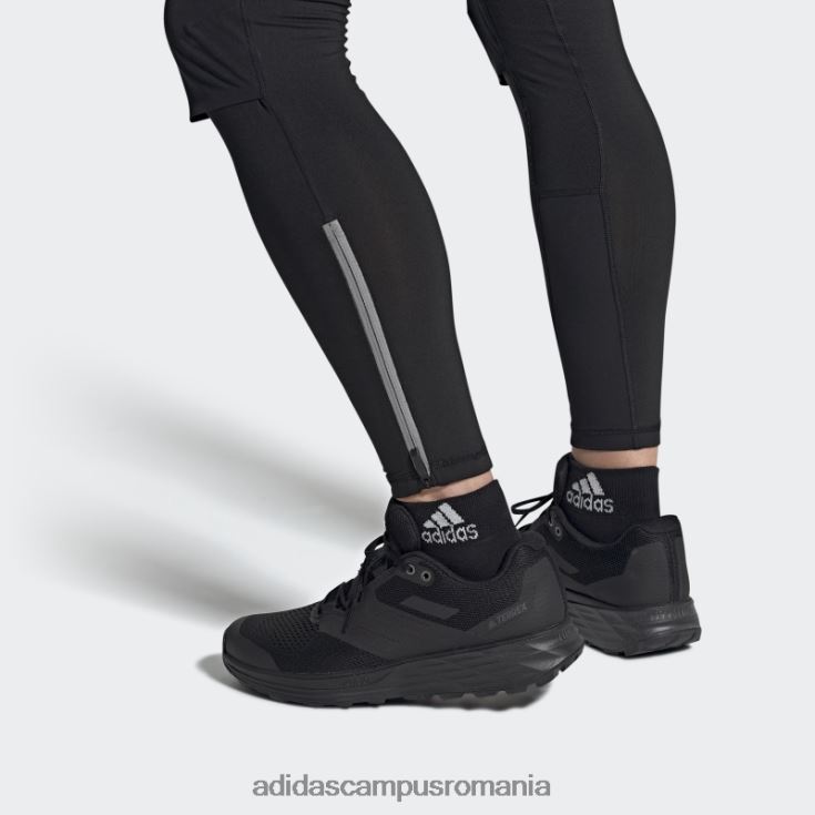 adidas campus romania pantofi de alergare terrex two flow negru bărbați gri inchis J266N219376