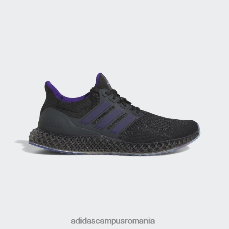 adidas campus romania pantofi de alergare ultra 4d negri bărbați negru/mov de facultate/portocaliu J266N219330