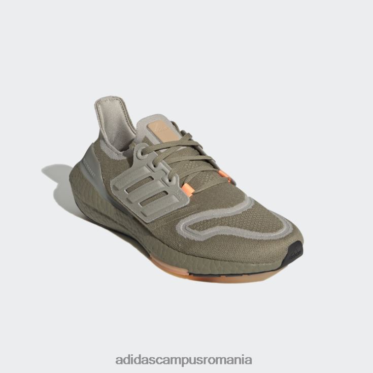 adidas campus romania pantofi de alergare ultraboost 22 orbit green bărbați verde orbita/gri metal/portocaliu J266N219610