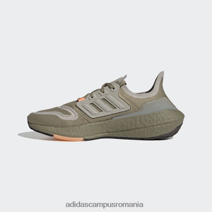adidas campus romania pantofi de alergare ultraboost 22 orbit green bărbați verde orbita/gri metal/portocaliu J266N219610