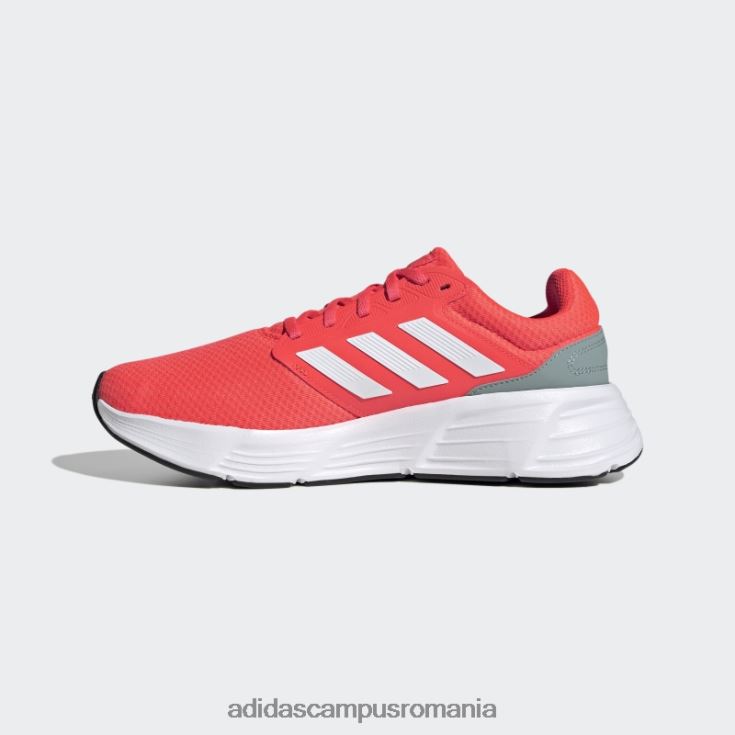 adidas campus romania pantofi de alergat galaxy 6 roșii bărbați roșu/alb/negru J266N219361
