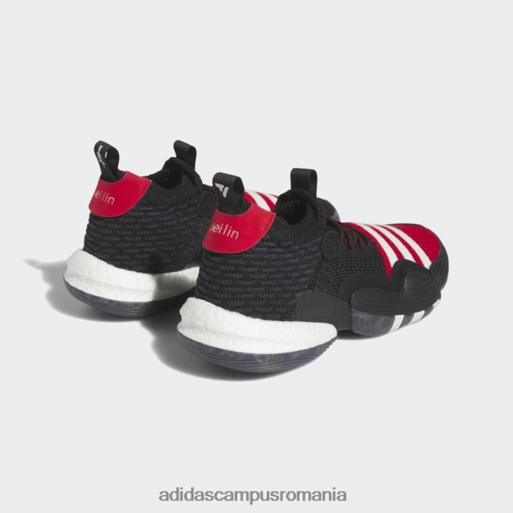 adidas campus romania pantofi de baschet black trae young 2.0 bărbați negru/stacojiu/alb J266N219306