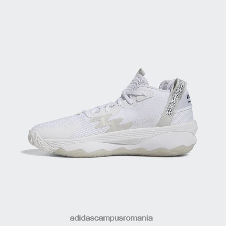 adidas campus romania pantofi de baschet dame 8 alb adidas bărbați alb/negru/gri J266N219410