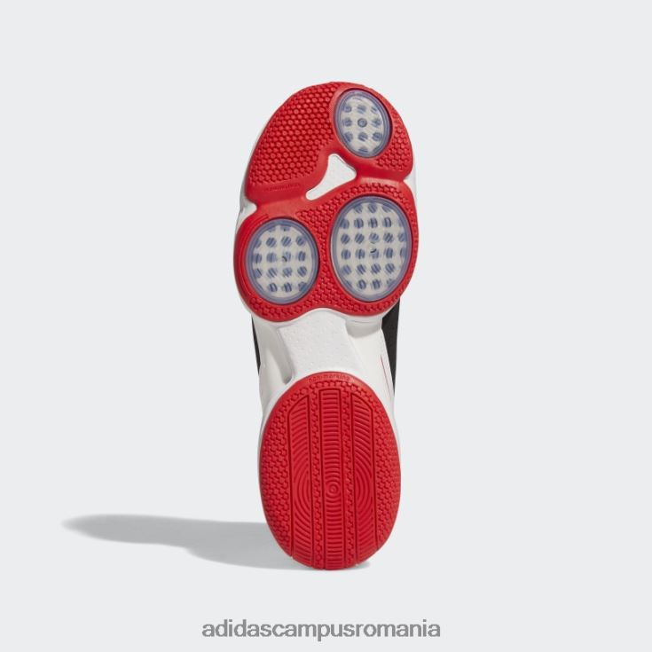 adidas campus romania pantofi de baschet restomod low adizero rose 1.5 negri bărbați negru/alb/rosu J266N219576