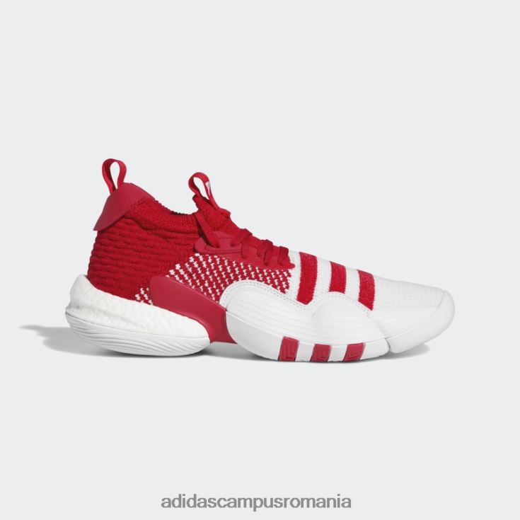 adidas campus romania pantofi de baschet trae young 2.0 alb bărbați alb roșu J266N219688