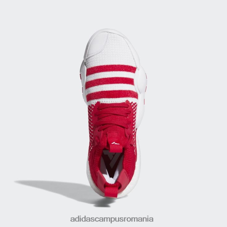 adidas campus romania pantofi de baschet trae young 2.0 alb bărbați alb roșu J266N219688