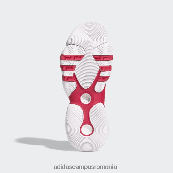 adidas campus romania pantofi de baschet trae young 2.0 alb bărbați alb roșu J266N219688