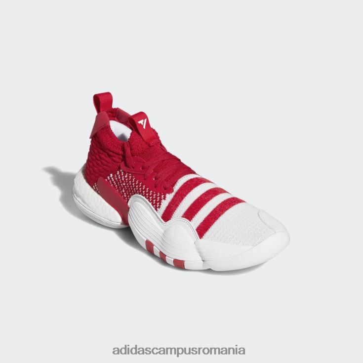 adidas campus romania pantofi de baschet trae young 2.0 alb bărbați alb roșu J266N219688