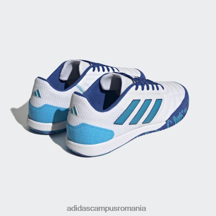 adidas campus romania pantofi de fotbal indoor competiție top sala alb bărbați alb/aqua îndrăzneț/albastru regal J266N219747