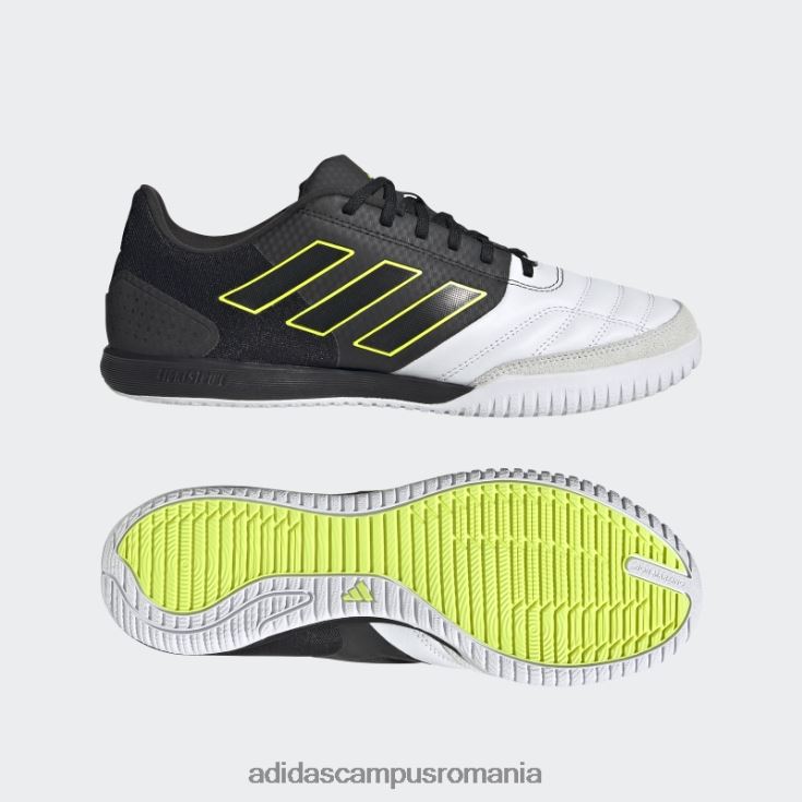 adidas campus romania pantofi de fotbal indoor competiție top sala negri bărbați negru/galben/alb J266N219784