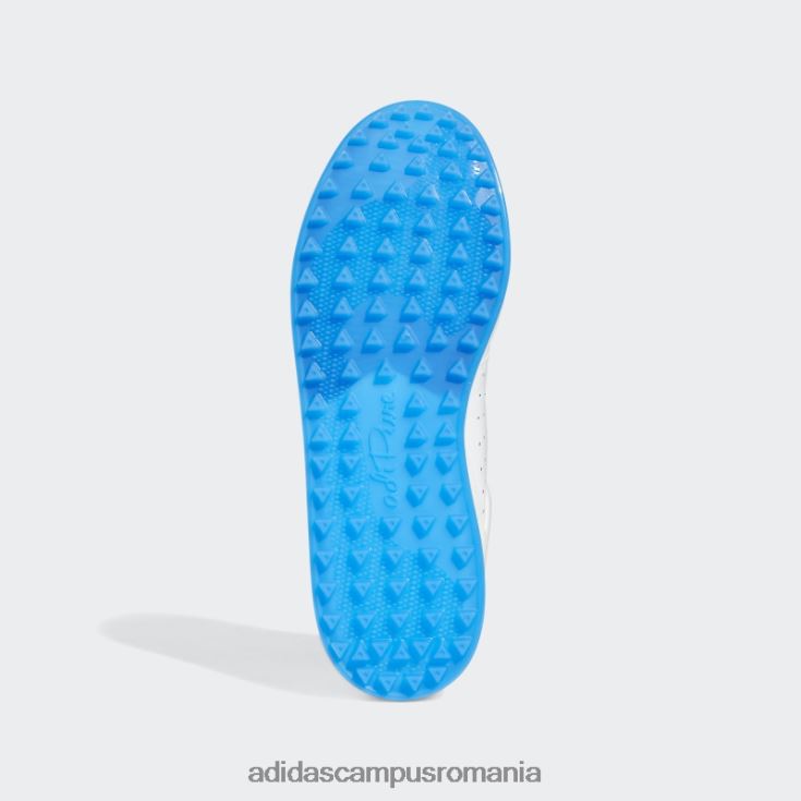 adidas campus romania pantofi de golf flopshot spikeless alb adidas bărbați alb/auriu metalic/albastru papură J266N219476
