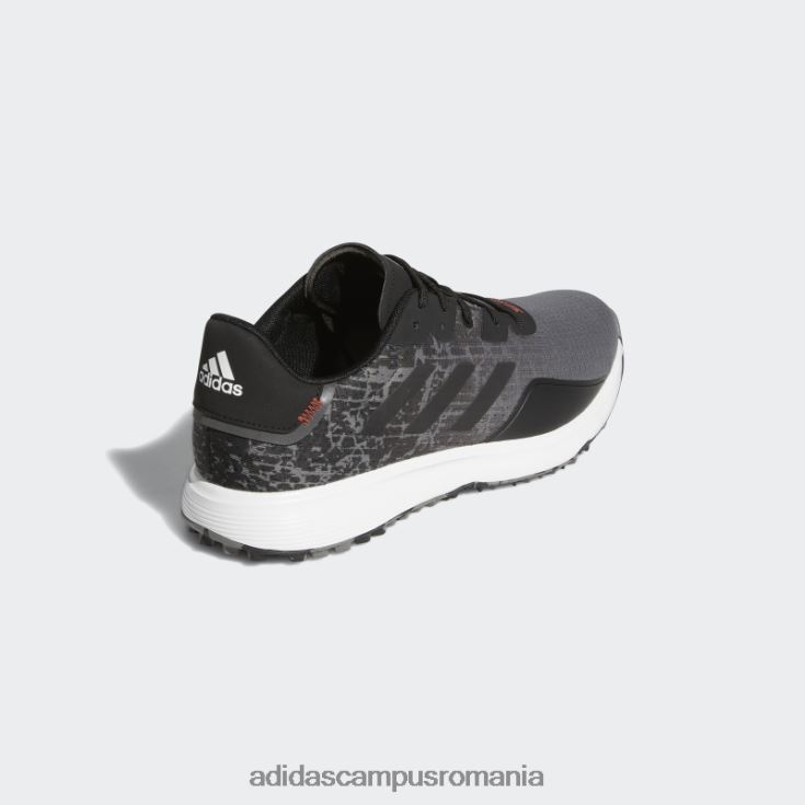 adidas campus romania pantofi de golf gri s2g fără vârfuri adidas bărbați gri/negru J266N219821