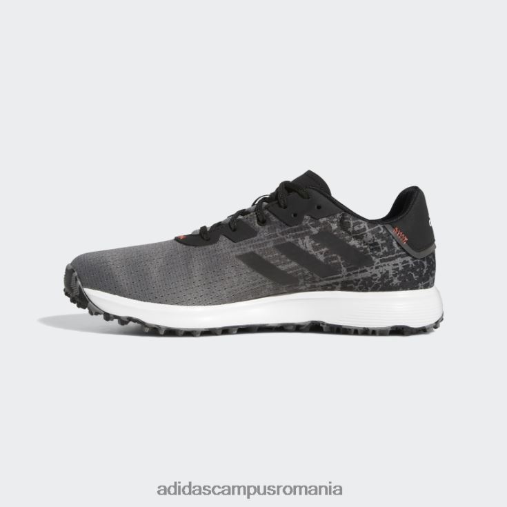 adidas campus romania pantofi de golf gri s2g fără vârfuri adidas bărbați gri/negru J266N219821