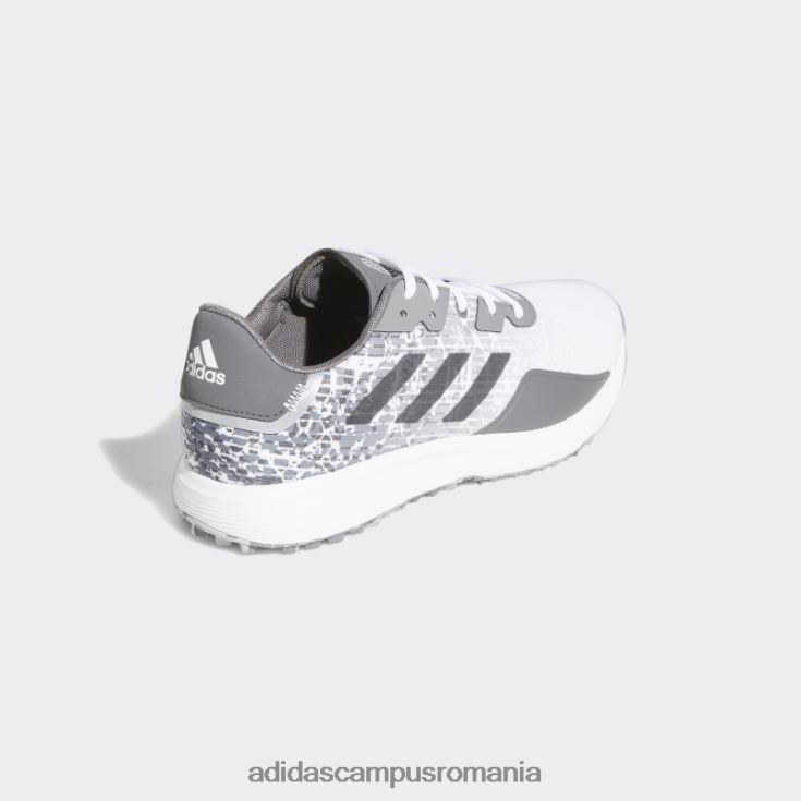 adidas campus romania pantofi de golf s2g largi fara crampoane alb adidas bărbați alb/gri J266N219704