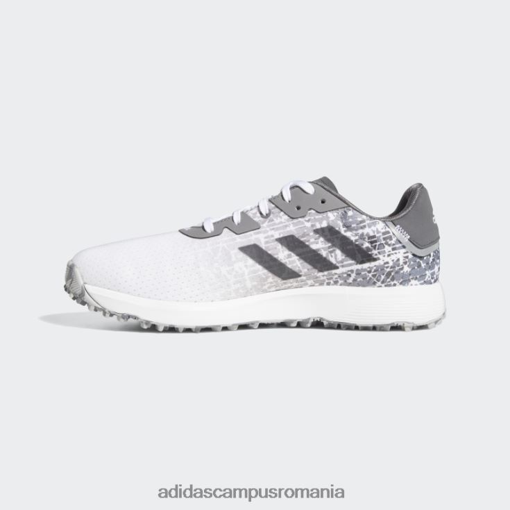 adidas campus romania pantofi de golf s2g largi fara crampoane alb adidas bărbați alb/gri J266N219704