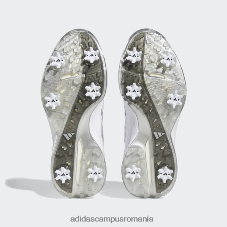 adidas campus romania pantofi de golf zg23 albi bărbați alb/argintiu închis/argintiu J266N219651