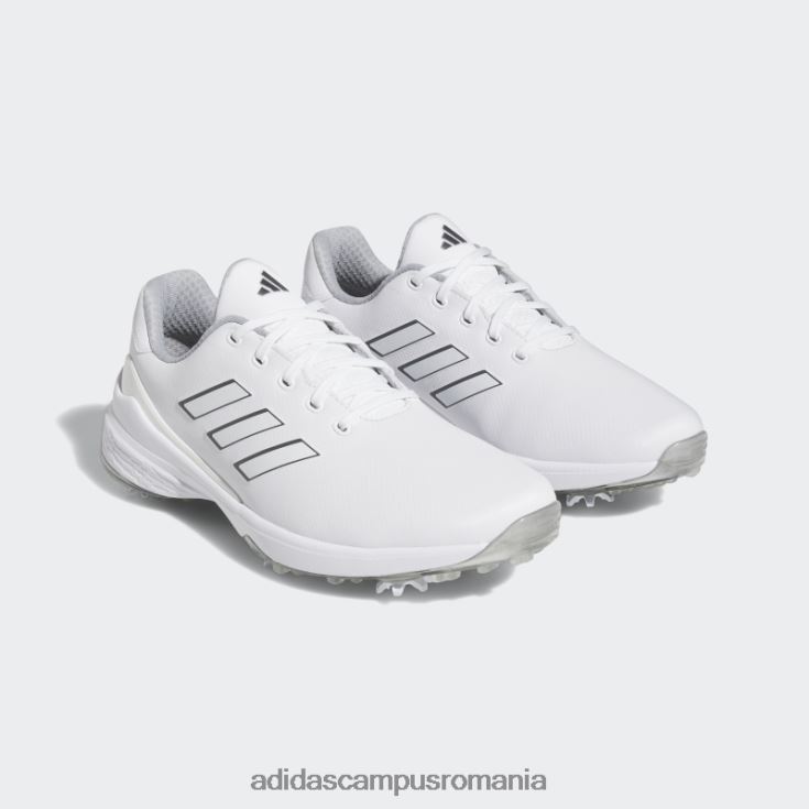 adidas campus romania pantofi de golf zg23 albi bărbați alb/argintiu închis/argintiu J266N219651