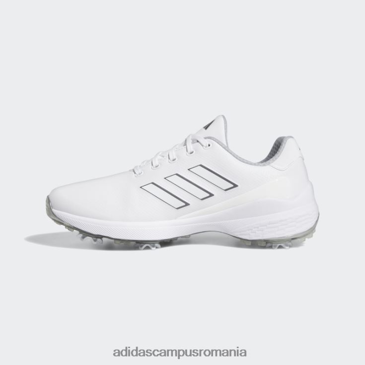 adidas campus romania pantofi de golf zg23 albi bărbați alb/argintiu închis/argintiu J266N219651