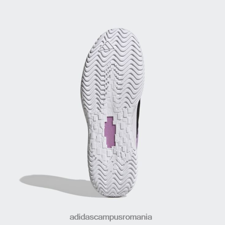 adidas campus romania pantofi de tenis solematch control negri bărbați negru/verde/liliac J266N219790