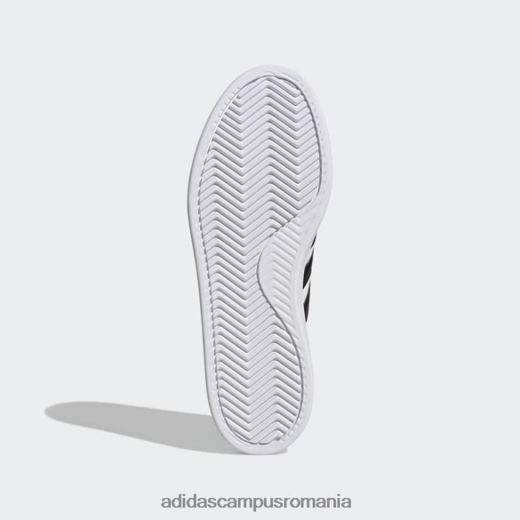 adidas campus romania pantofi grand court 2.0 negri bărbați alb negru J266N219333
