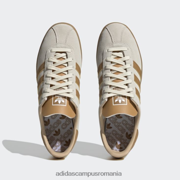 adidas campus romania pantofi gum munchen bărbați alb/mesa/gumă J266N219453