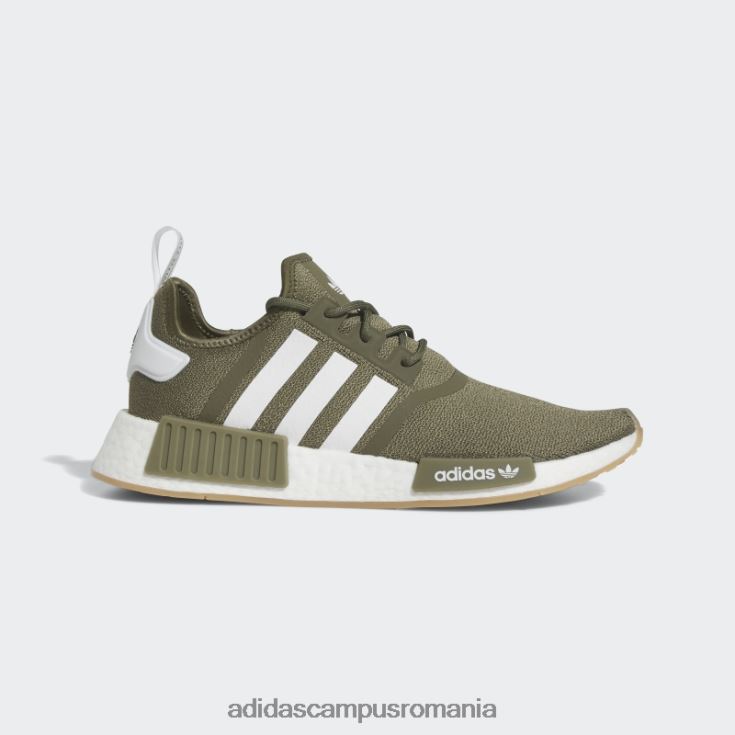 adidas campus romania pantofi gum nmd-r1 bărbați măsline/alb/gumă J266N219350