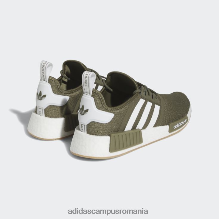 adidas campus romania pantofi gum nmd-r1 bărbați măsline/alb/gumă J266N219350