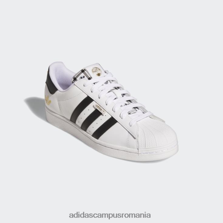 adidas campus romania pantofi metalici aurii superstar bărbați alb/negru/auriu metalic J266N219437
