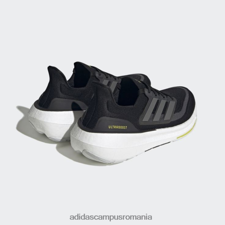 adidas campus romania pantofi negri de alergare ultraboost light bărbați negru/gri/alb J266N219295