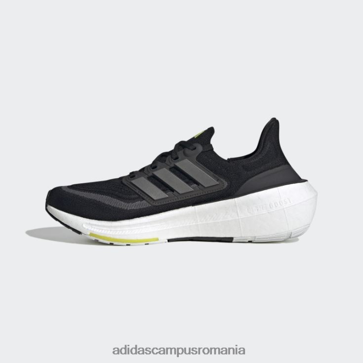 adidas campus romania pantofi negri de alergare ultraboost light bărbați negru/gri/alb J266N219295