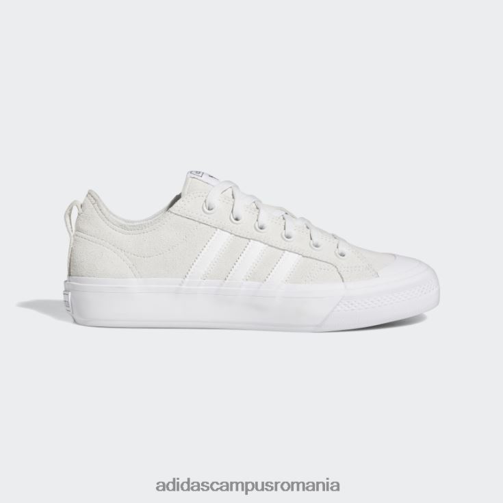 adidas campus romania pantofi nizza low adv alb bărbați alb J266N219579
