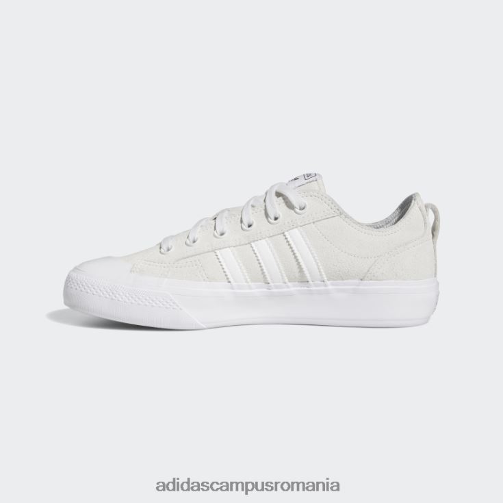 adidas campus romania pantofi nizza low adv alb bărbați alb J266N219579