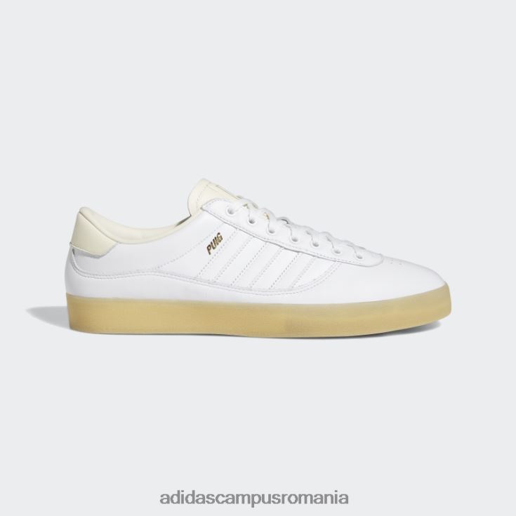adidas campus romania pantofi puig indoor alb bărbați alb J266N219629